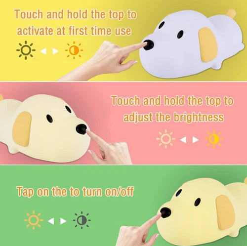 Puppy Silicone Nightlight